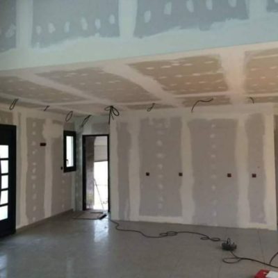 Cloison faux plafond BA13